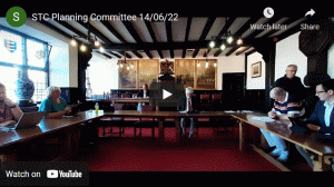 Housebound Video of STC Planning Committee Meeting 14-6-2022