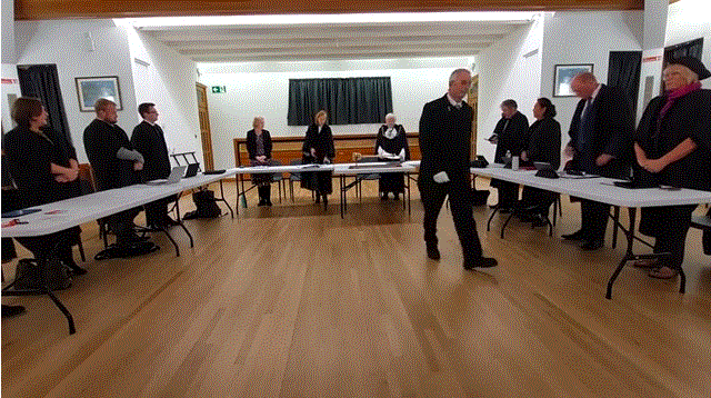 Filming for the Housebound Videos of September Full Council Meetings