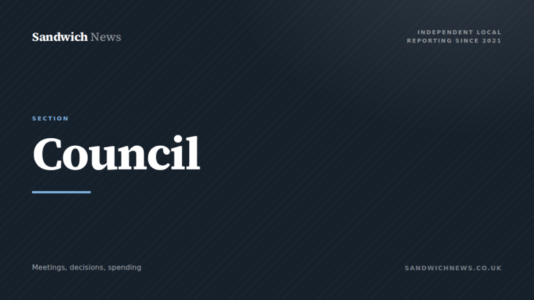 Sandwich News: Council