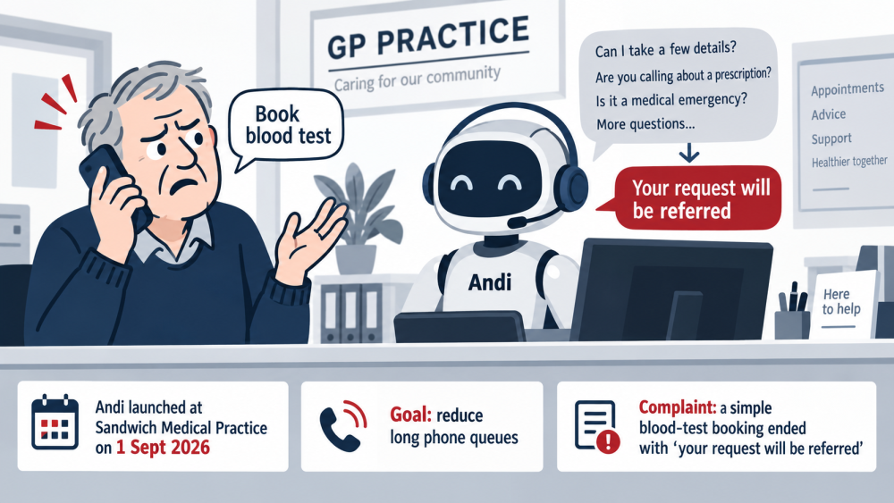 Meet Andi: the receptionist who refers your booking request